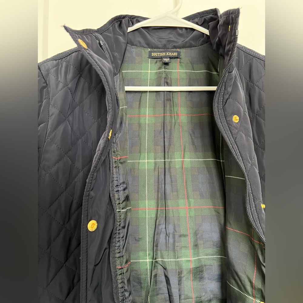 British Khaki  |  Quilted Jacket - Picture 5 of 8